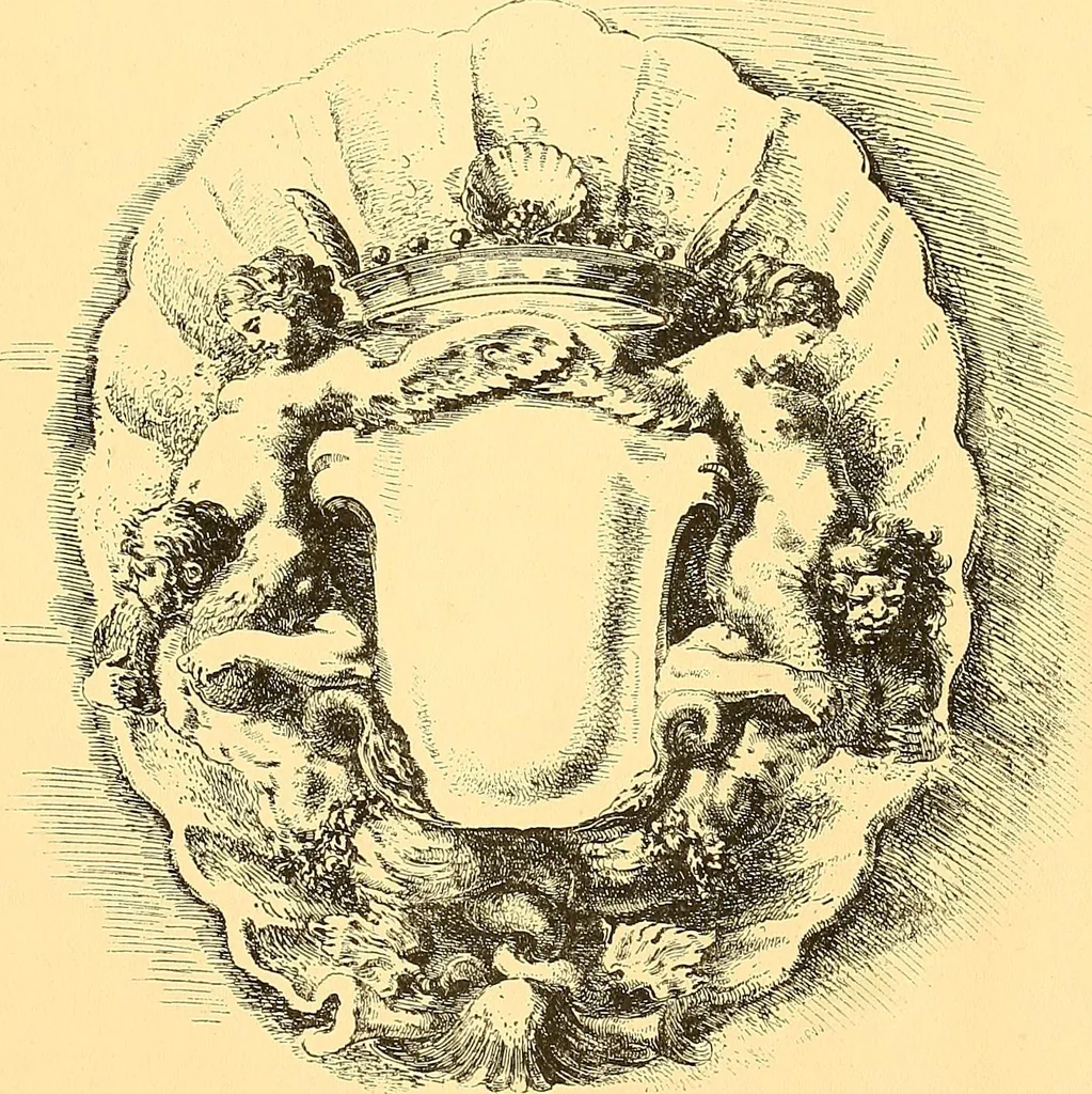 An illustration from Meister des ornamentstichs, eine auswahl aus vier jahrhunderten, 1900, leaf 12