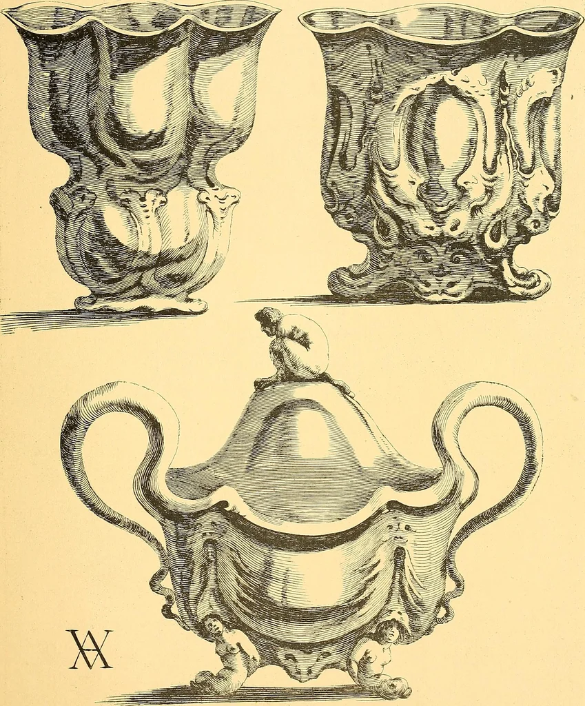 An illustration from Meister des ornamentstichs, eine auswahl aus vier jahrhunderten, 1900, leaf 120