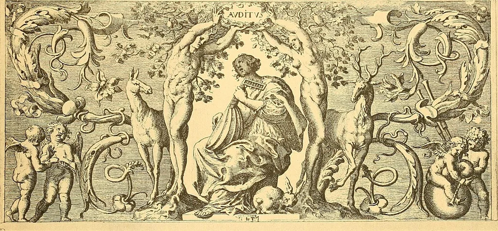 An illustration from Meister des ornamentstichs, eine auswahl aus vier jahrhunderten, 1900, leaf 128