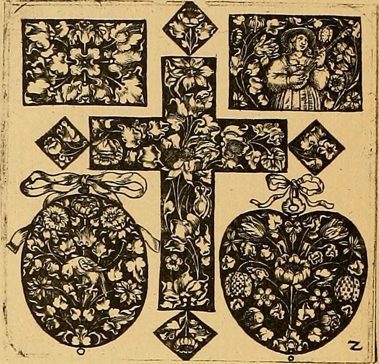 An illustration from Meister des ornamentstichs, eine auswahl aus vier jahrhunderten, 1900, leaf 131