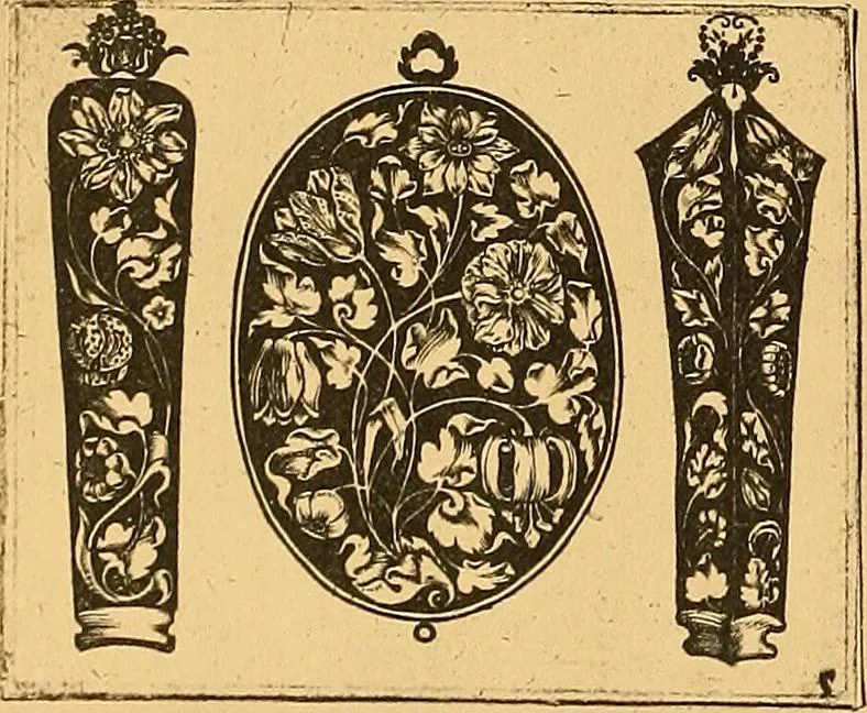 An illustration from Meister des ornamentstichs, eine auswahl aus vier jahrhunderten, 1900, leaf 131