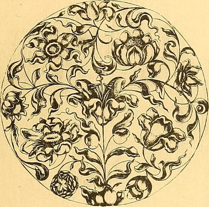 An illustration from Meister des ornamentstichs, eine auswahl aus vier jahrhunderten, 1900, leaf 132