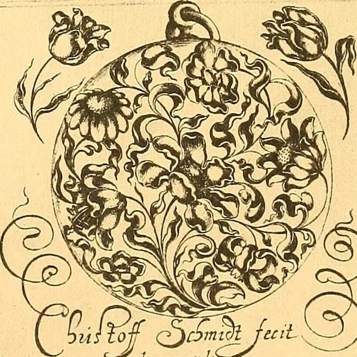 An illustration from Meister des ornamentstichs, eine auswahl aus vier jahrhunderten, 1900, leaf 132