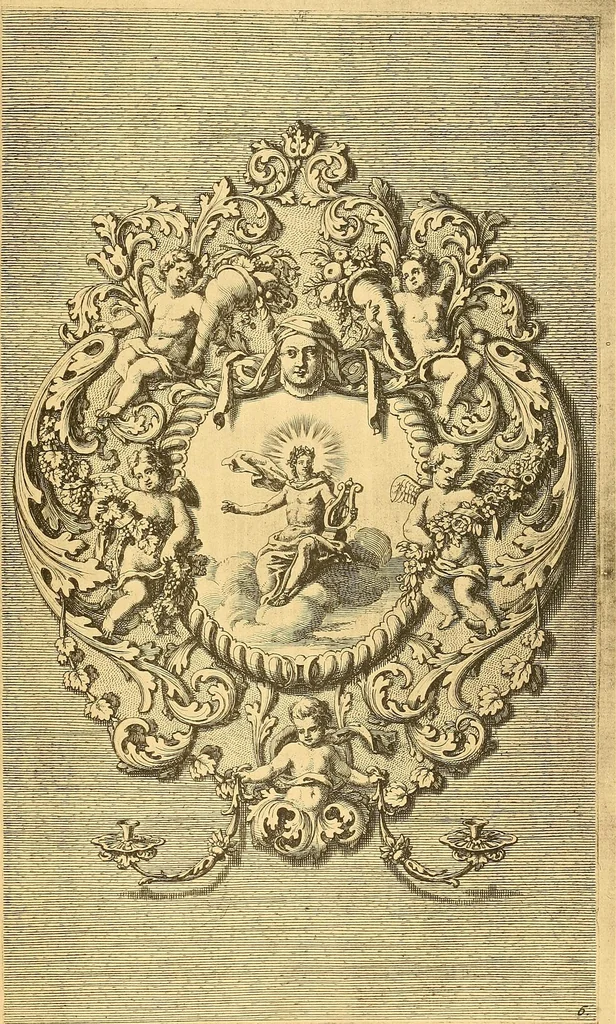 An illustration from Meister des ornamentstichs, eine auswahl aus vier jahrhunderten, 1900, leaf 136