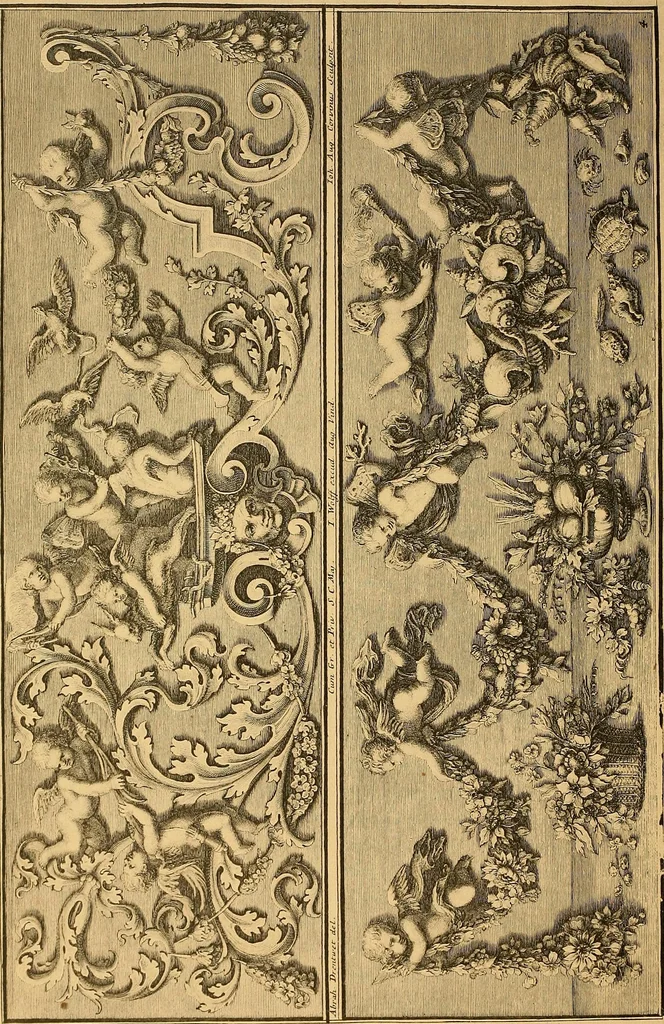 An illustration from Meister des ornamentstichs, eine auswahl aus vier jahrhunderten, 1900, leaf 137