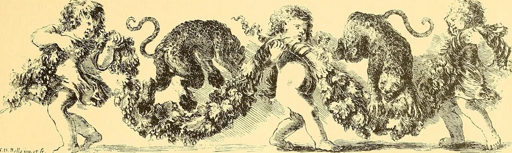 An illustration from Meister des ornamentstichs, eine auswahl aus vier jahrhunderten, 1900, leaf 14
