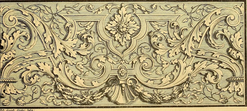An illustration from Meister des ornamentstichs, eine auswahl aus vier jahrhunderten, 1900, leaf 140