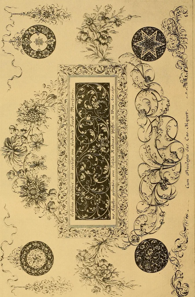 An illustration from Meister des ornamentstichs, eine auswahl aus vier jahrhunderten, 1900, leaf 141