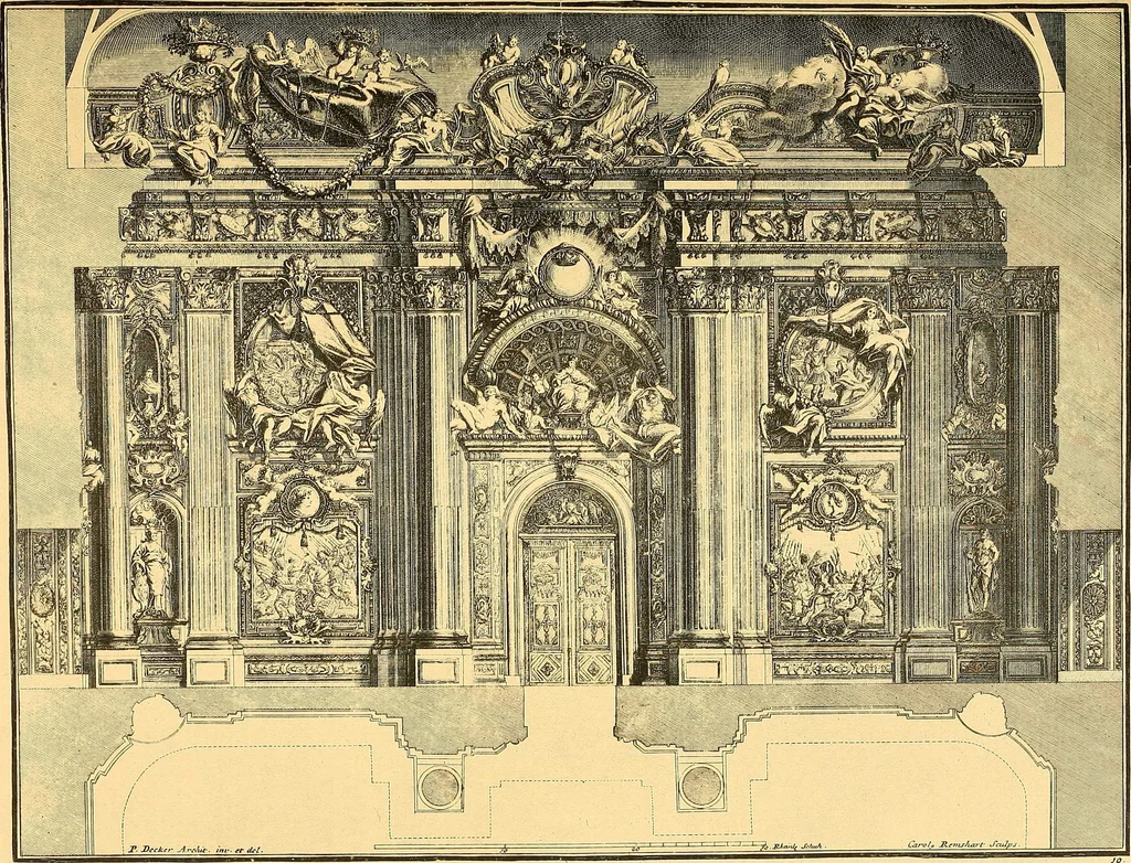 An illustration from Meister des ornamentstichs, eine auswahl aus vier jahrhunderten, 1900, leaf 146