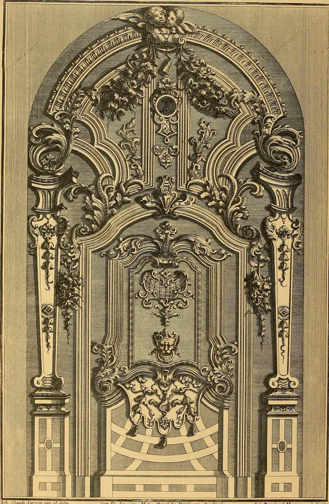 An illustration from Meister des ornamentstichs, eine auswahl aus vier jahrhunderten, 1900, leaf 161
