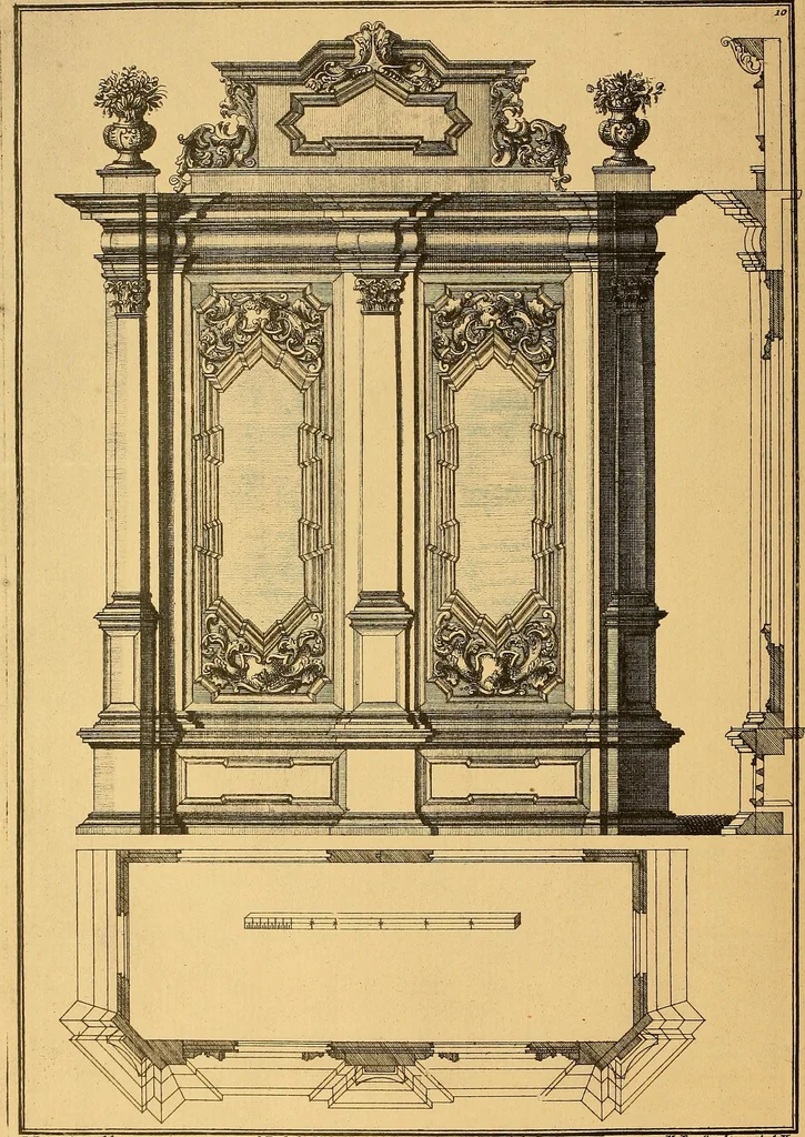 An illustration from Meister des ornamentstichs, eine auswahl aus vier jahrhunderten, 1900, leaf 163