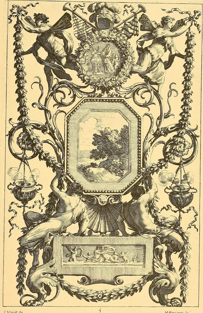 An illustration from Meister des ornamentstichs, eine auswahl aus vier jahrhunderten, 1900, leaf 172