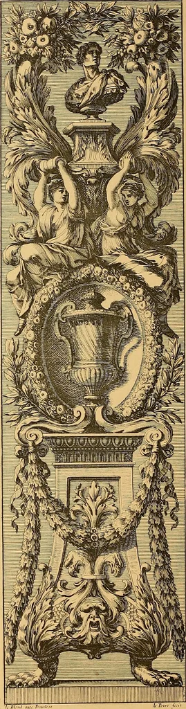 An illustration from Meister des ornamentstichs, eine auswahl aus vier jahrhunderten, 1900, leaf 173