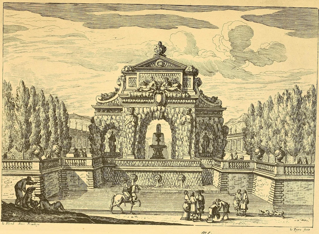 An illustration from Meister des ornamentstichs, eine auswahl aus vier jahrhunderten, 1900, leaf 180