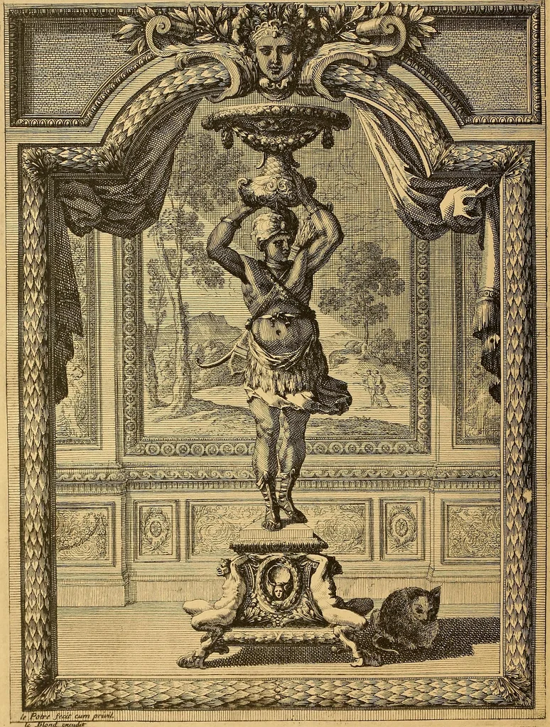 An illustration from Meister des ornamentstichs, eine auswahl aus vier jahrhunderten, 1900, leaf 181