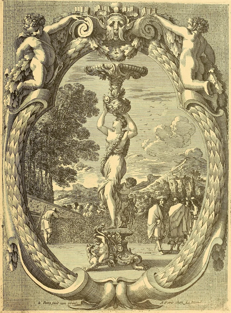 An illustration from Meister des ornamentstichs, eine auswahl aus vier jahrhunderten, 1900, leaf 182