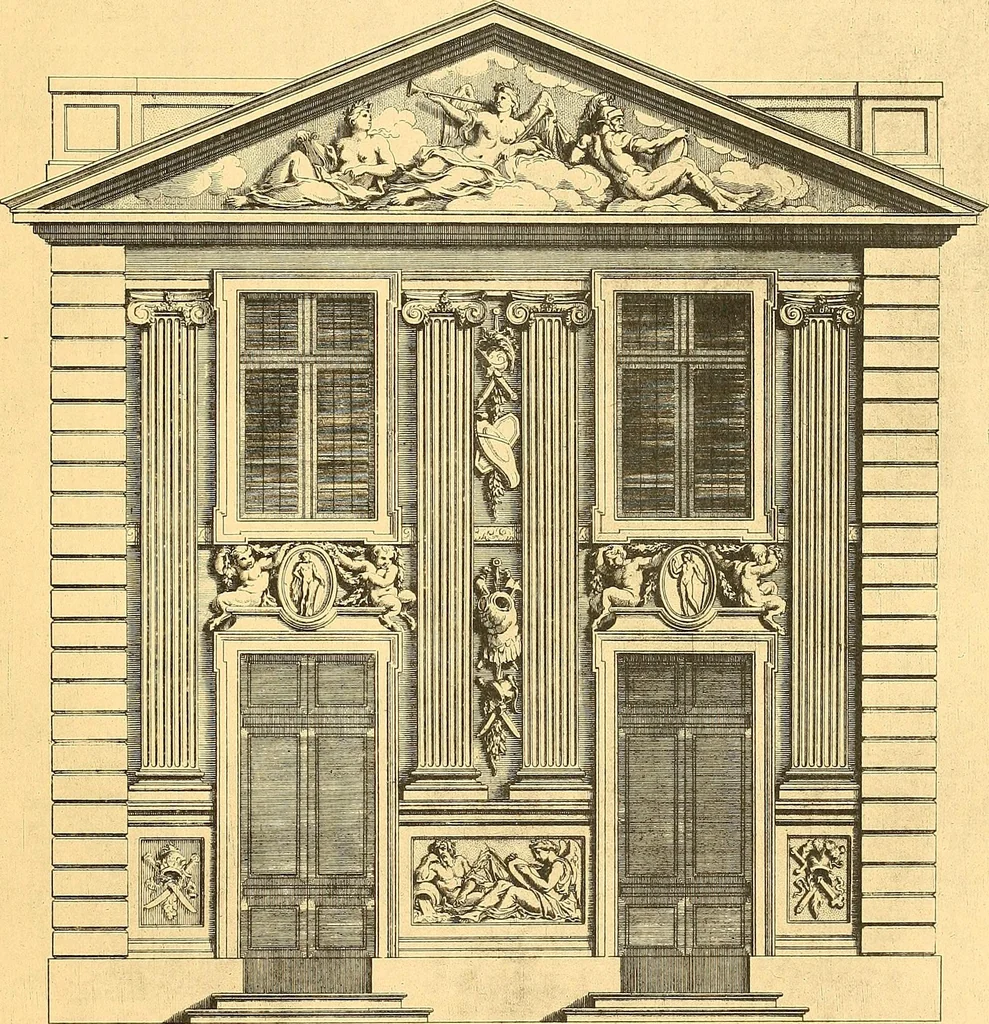 An illustration from Meister des ornamentstichs, eine auswahl aus vier jahrhunderten, 1900, leaf 196