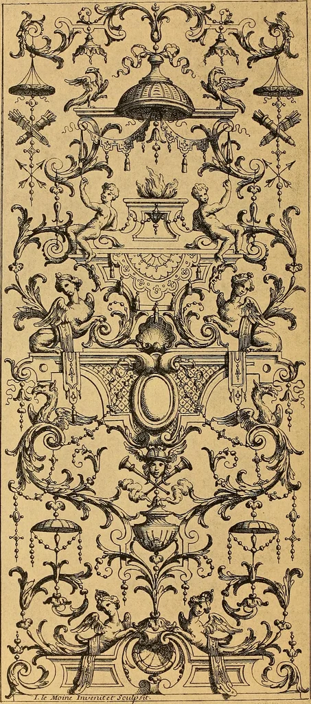 An illustration from Meister des ornamentstichs, eine auswahl aus vier jahrhunderten, 1900, leaf 197