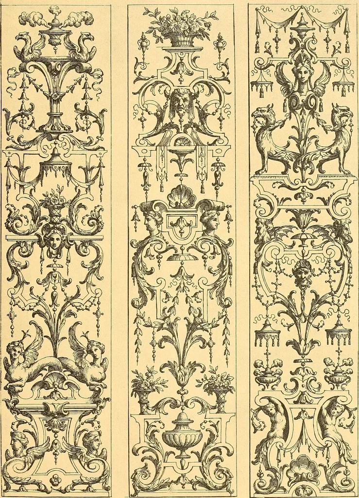 An illustration from Meister des ornamentstichs, eine auswahl aus vier jahrhunderten, 1900, leaf 198