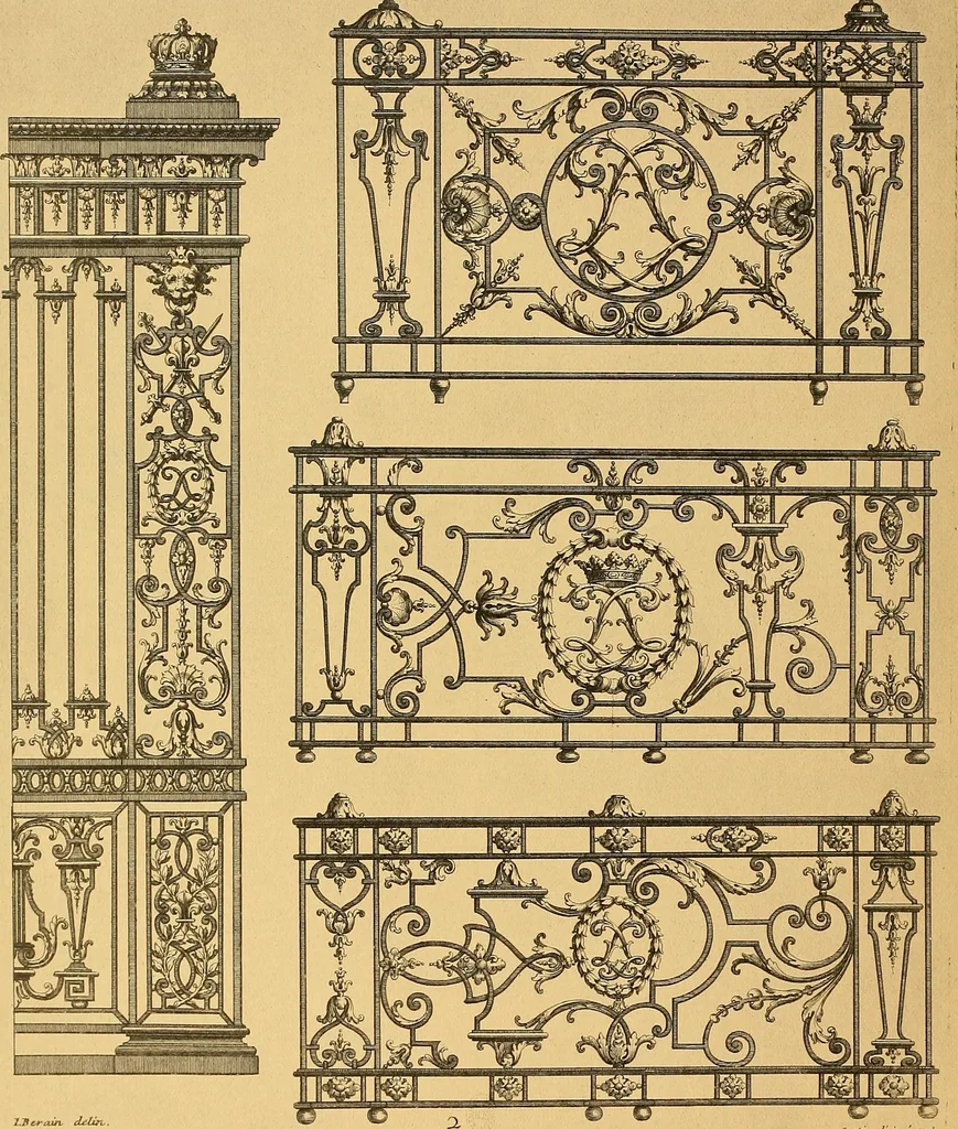 An illustration from Meister des ornamentstichs, eine auswahl aus vier jahrhunderten, 1900, leaf 207