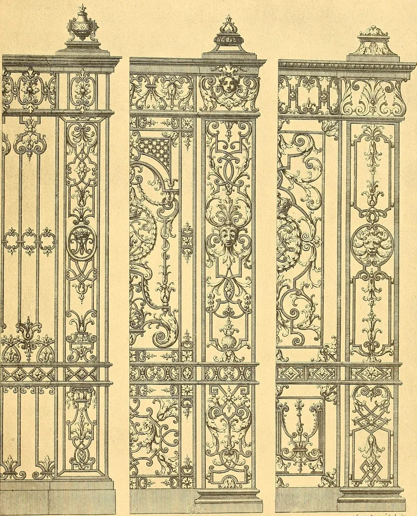 An illustration from Meister des ornamentstichs, eine auswahl aus vier jahrhunderten, 1900, leaf 208