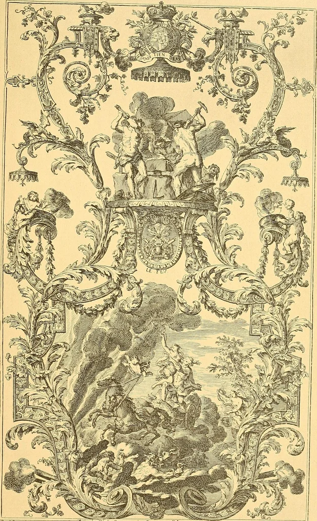 An illustration from Meister des ornamentstichs, eine auswahl aus vier jahrhunderten, 1900, leaf 212