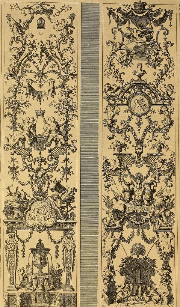 An illustration from Meister des ornamentstichs, eine auswahl aus vier jahrhunderten, 1900, leaf 213