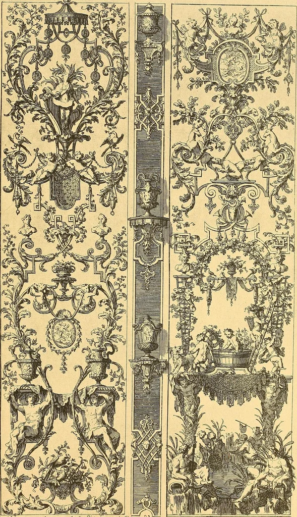 An illustration from Meister des ornamentstichs, eine auswahl aus vier jahrhunderten, 1900, leaf 214
