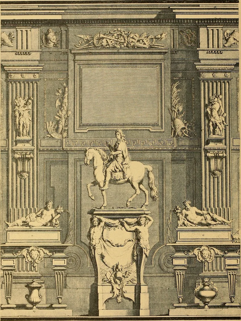 An illustration from Meister des ornamentstichs, eine auswahl aus vier jahrhunderten, 1900, leaf 223