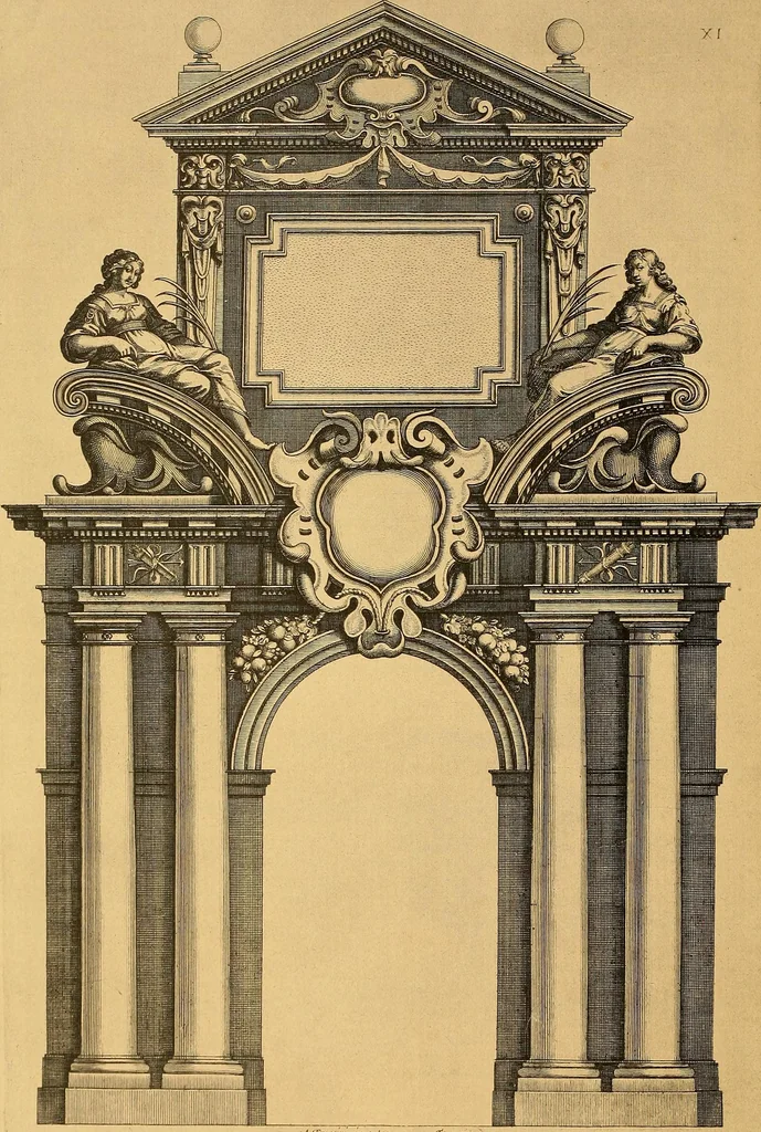 An illustration from Meister des ornamentstichs, eine auswahl aus vier jahrhunderten, 1900, leaf 29