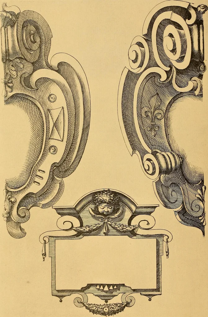 An illustration from Meister des ornamentstichs, eine auswahl aus vier jahrhunderten, 1900, leaf 31