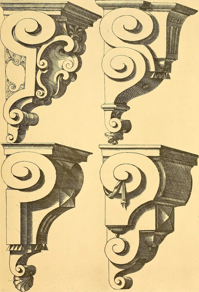 An illustration from Meister des ornamentstichs, eine auswahl aus vier jahrhunderten, 1900, leaf 32