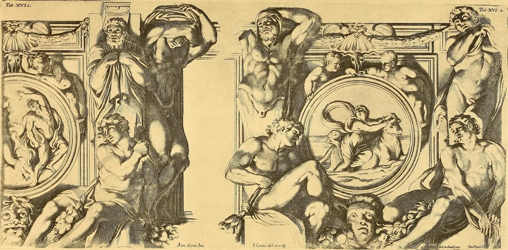 An illustration from Meister des ornamentstichs, eine auswahl aus vier jahrhunderten, 1900, leaf 38
