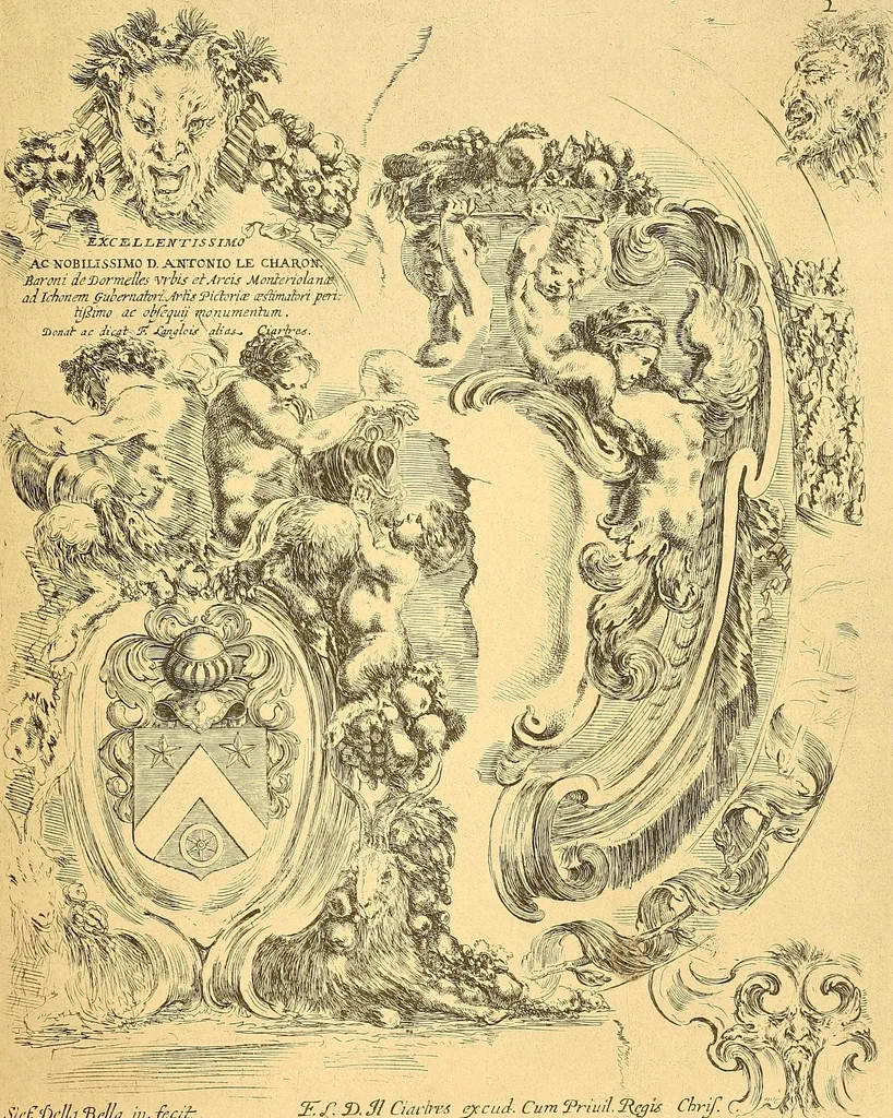 An illustration from Meister des ornamentstichs, eine auswahl aus vier jahrhunderten, 1900, leaf 46