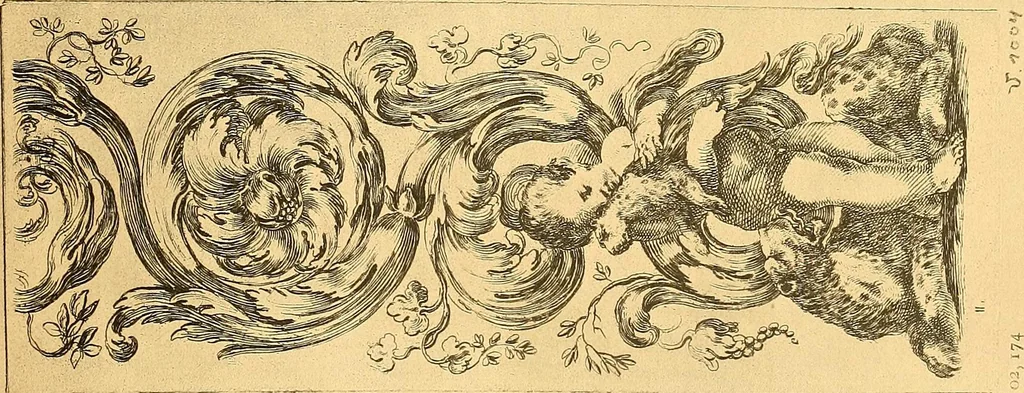An illustration from Meister des ornamentstichs, eine auswahl aus vier jahrhunderten, 1900, leaf 50