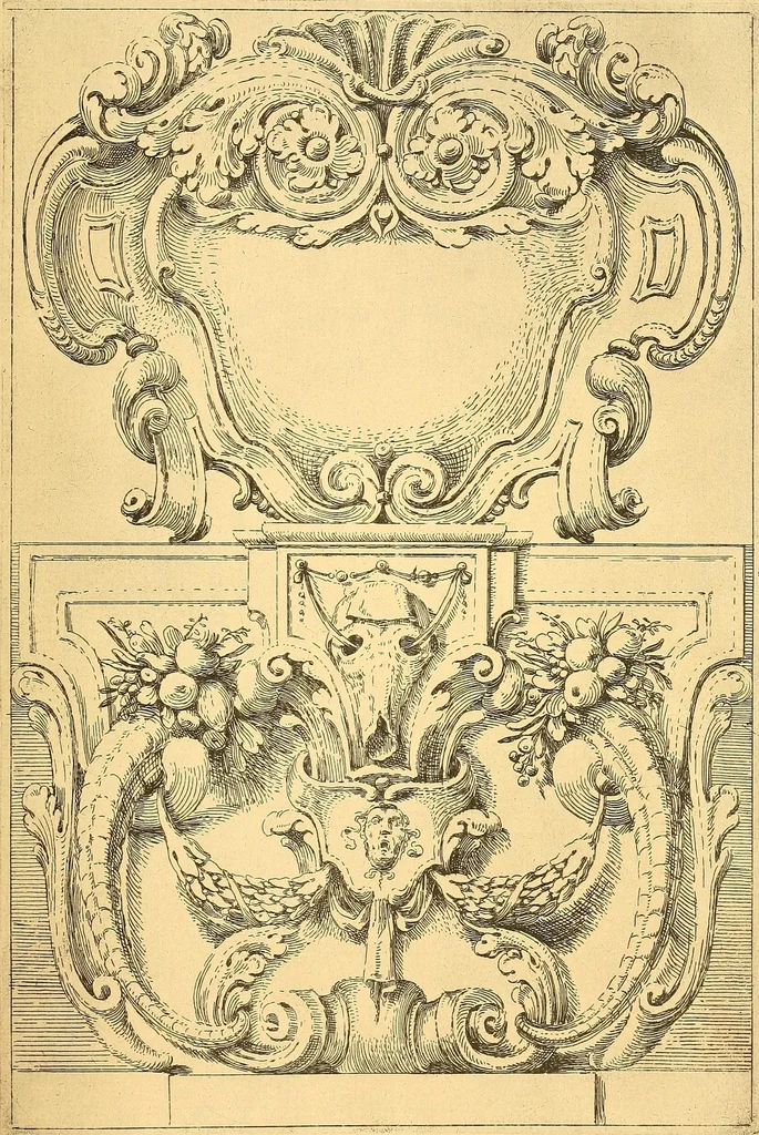 An illustration from Meister des ornamentstichs, eine auswahl aus vier jahrhunderten, 1900, leaf 54