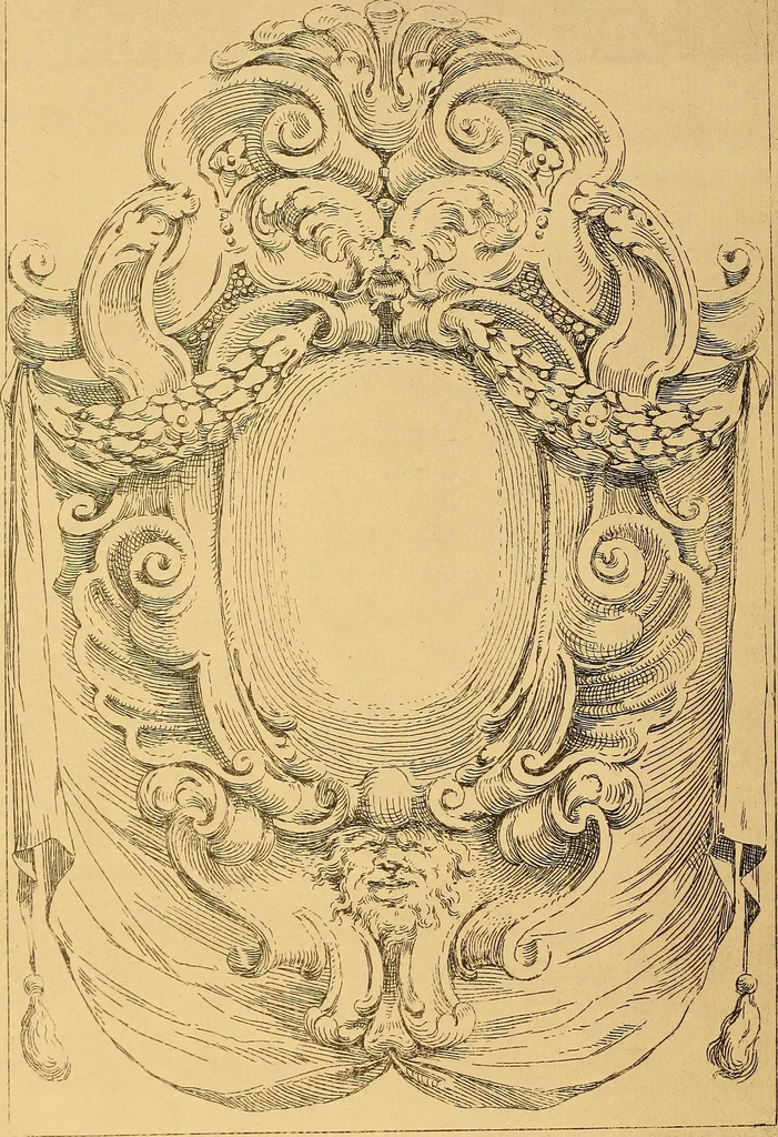 An illustration from Meister des ornamentstichs, eine auswahl aus vier jahrhunderten, 1900, leaf 55