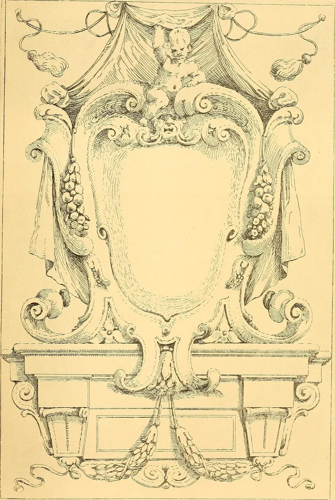 An illustration from Meister des ornamentstichs, eine auswahl aus vier jahrhunderten, 1900, leaf 56