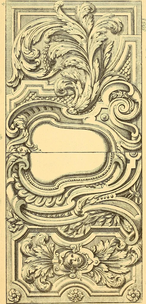 An illustration from Meister des ornamentstichs, eine auswahl aus vier jahrhunderten, 1900, leaf 62