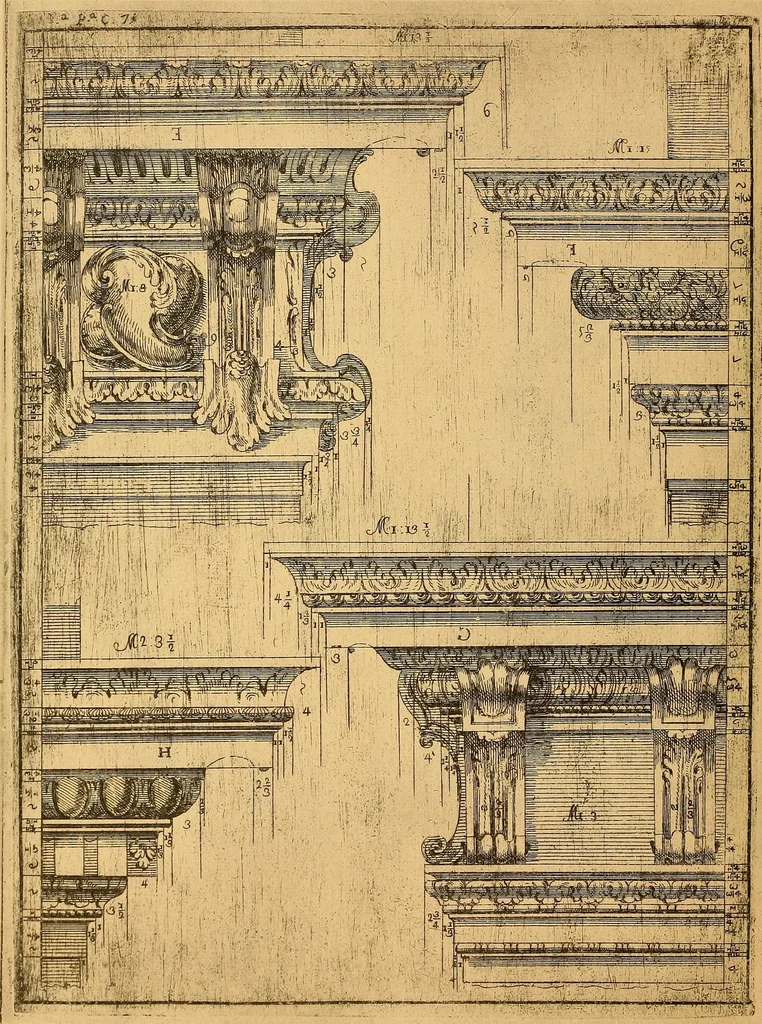 An illustration from Meister des ornamentstichs, eine auswahl aus vier jahrhunderten, 1900, leaf 71