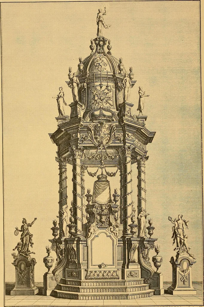 An illustration from Meister des ornamentstichs, eine auswahl aus vier jahrhunderten, 1900, leaf 81