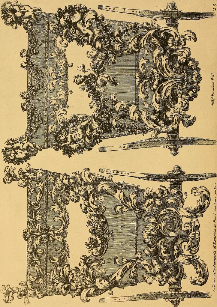 An illustration from Meister des ornamentstichs, eine auswahl aus vier jahrhunderten, 1900, leaf 83