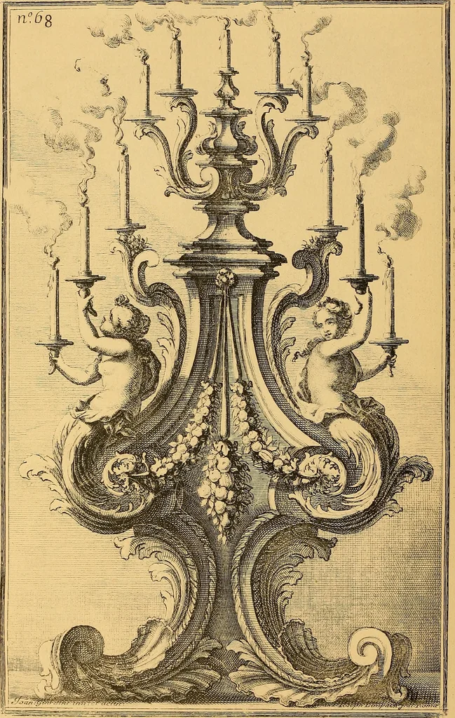 An illustration from Meister des ornamentstichs, eine auswahl aus vier jahrhunderten, 1900, leaf 85