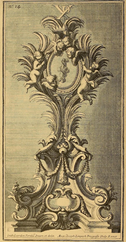An illustration from Meister des ornamentstichs, eine auswahl aus vier jahrhunderten, 1900, leaf 89