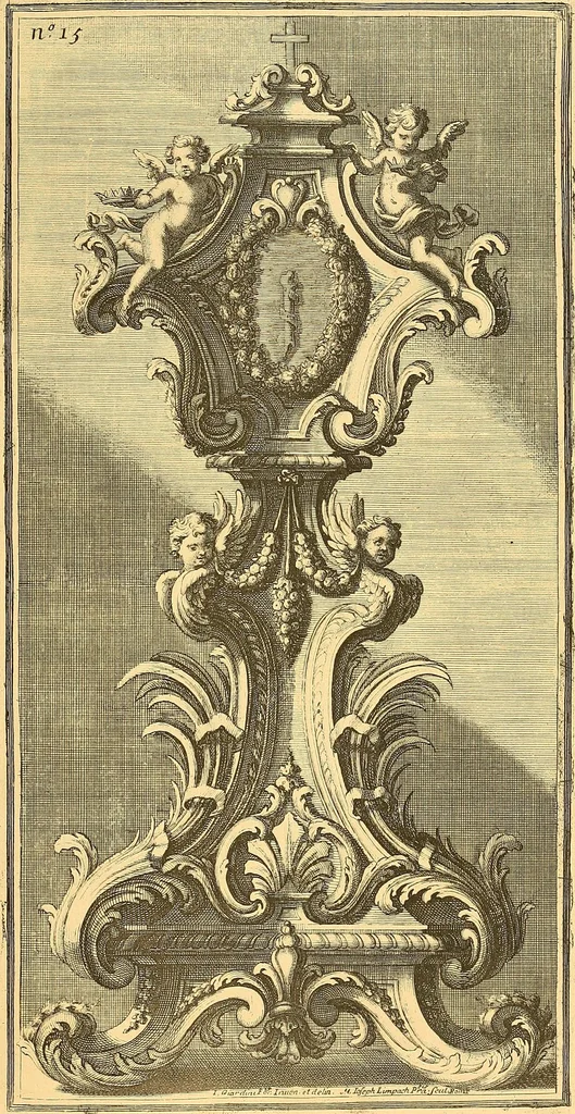 An illustration from Meister des ornamentstichs, eine auswahl aus vier jahrhunderten, 1900, leaf 90