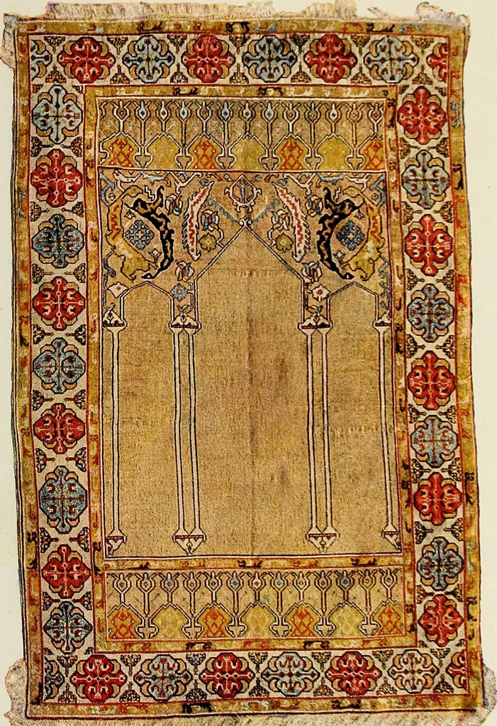 An illustration from Meisterstücke orientalischer Knüpfkunst, 1921, leaf 10