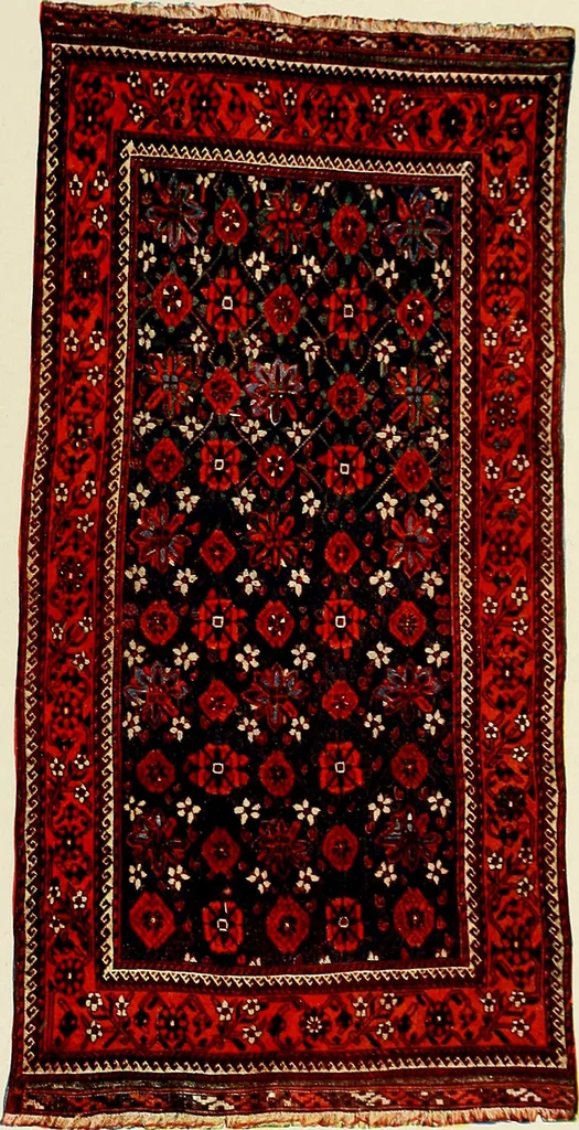 An illustration from Meisterstücke orientalischer Knüpfkunst, 1921, leaf 100