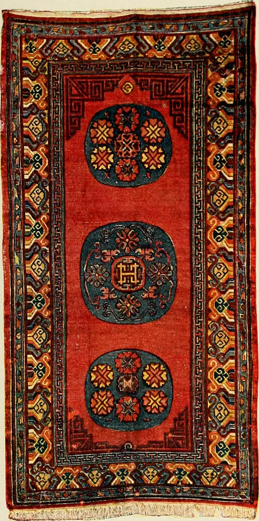 An illustration from Meisterstücke orientalischer Knüpfkunst, 1921, leaf 112