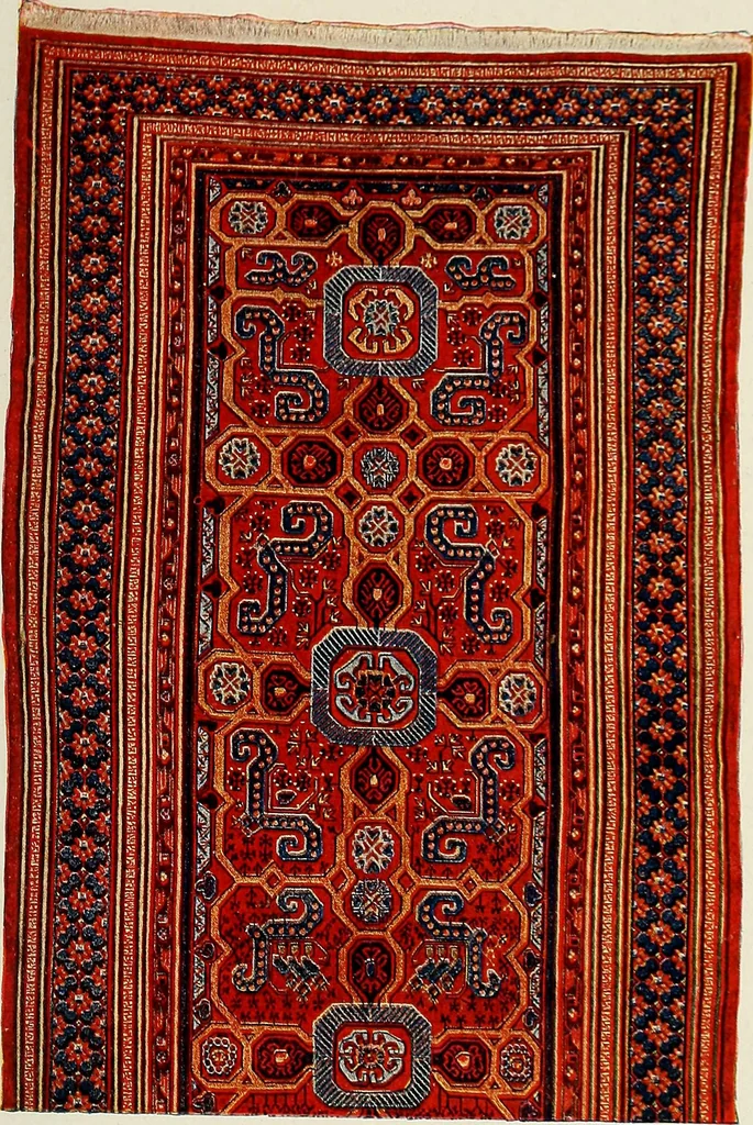 An illustration from Meisterstücke orientalischer Knüpfkunst, 1921, leaf 114