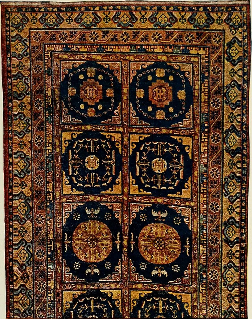 An illustration from Meisterstücke orientalischer Knüpfkunst, 1921, leaf 116